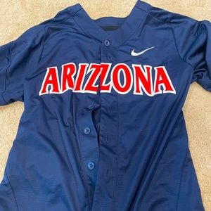 University of Arizona Baseball Jersey Size S